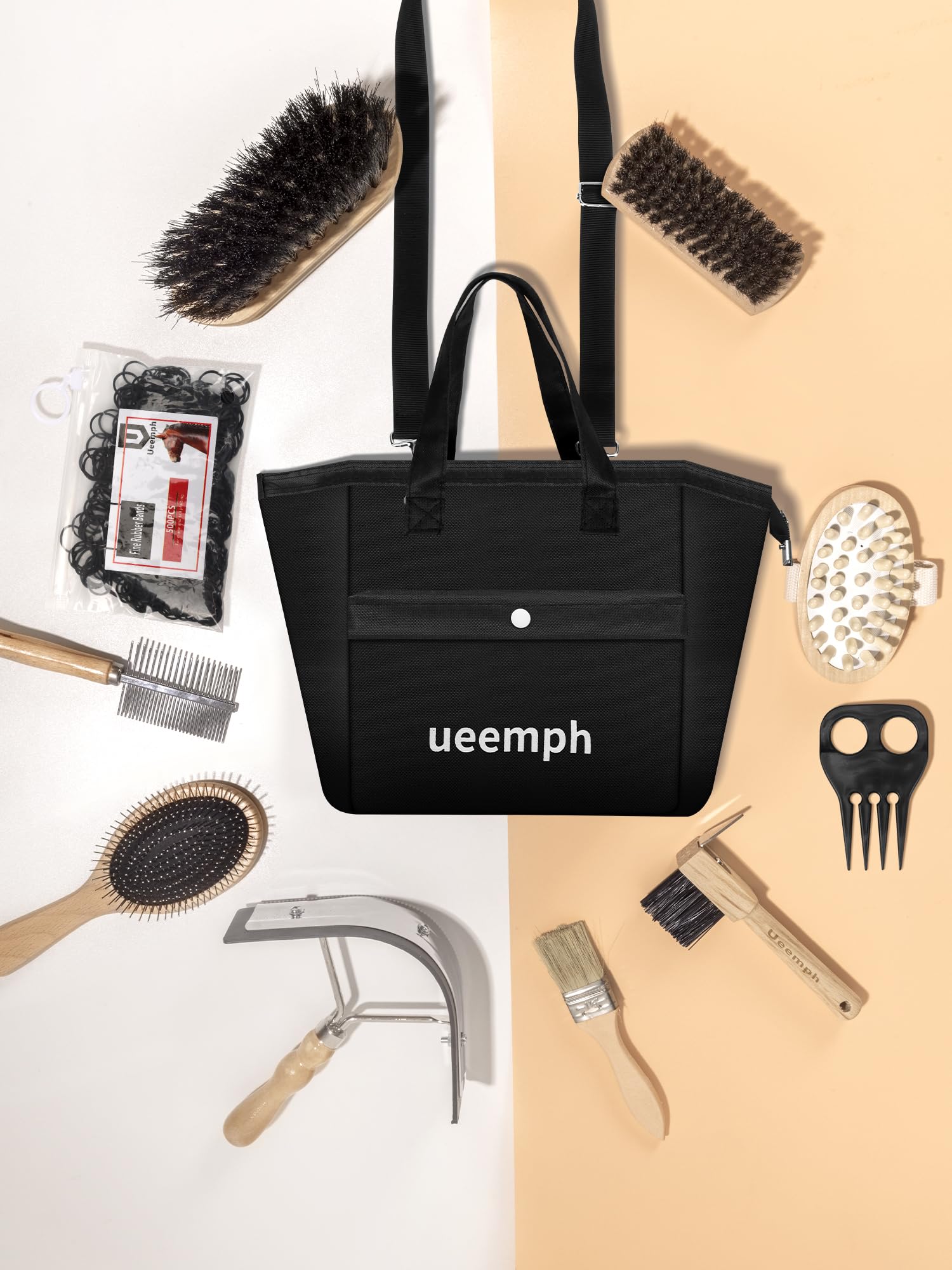 Kit Ueemph – brosse de finition douce pour un fini lisse.