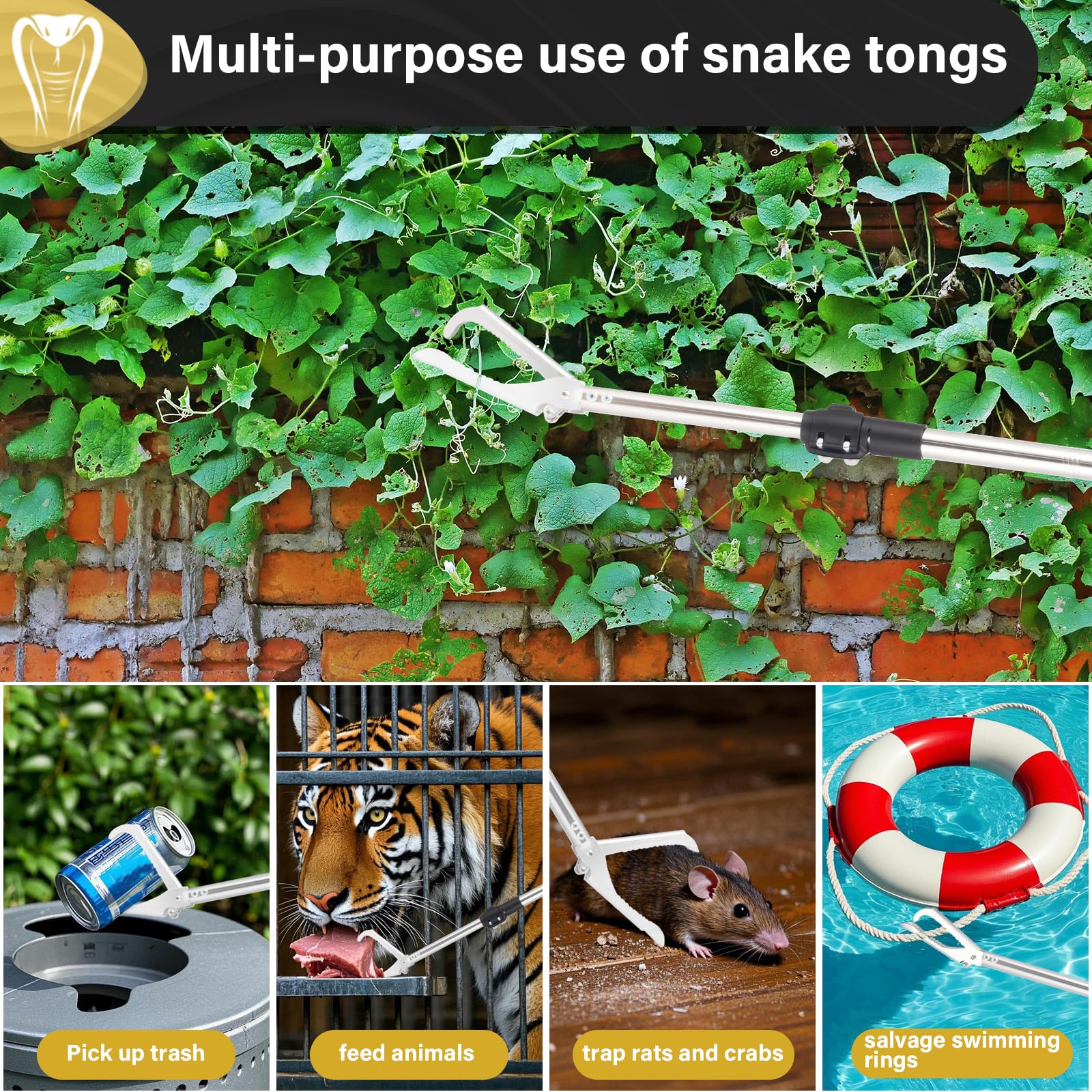 UEGHNS Serpent Grabber installation facile avec tutoriel.