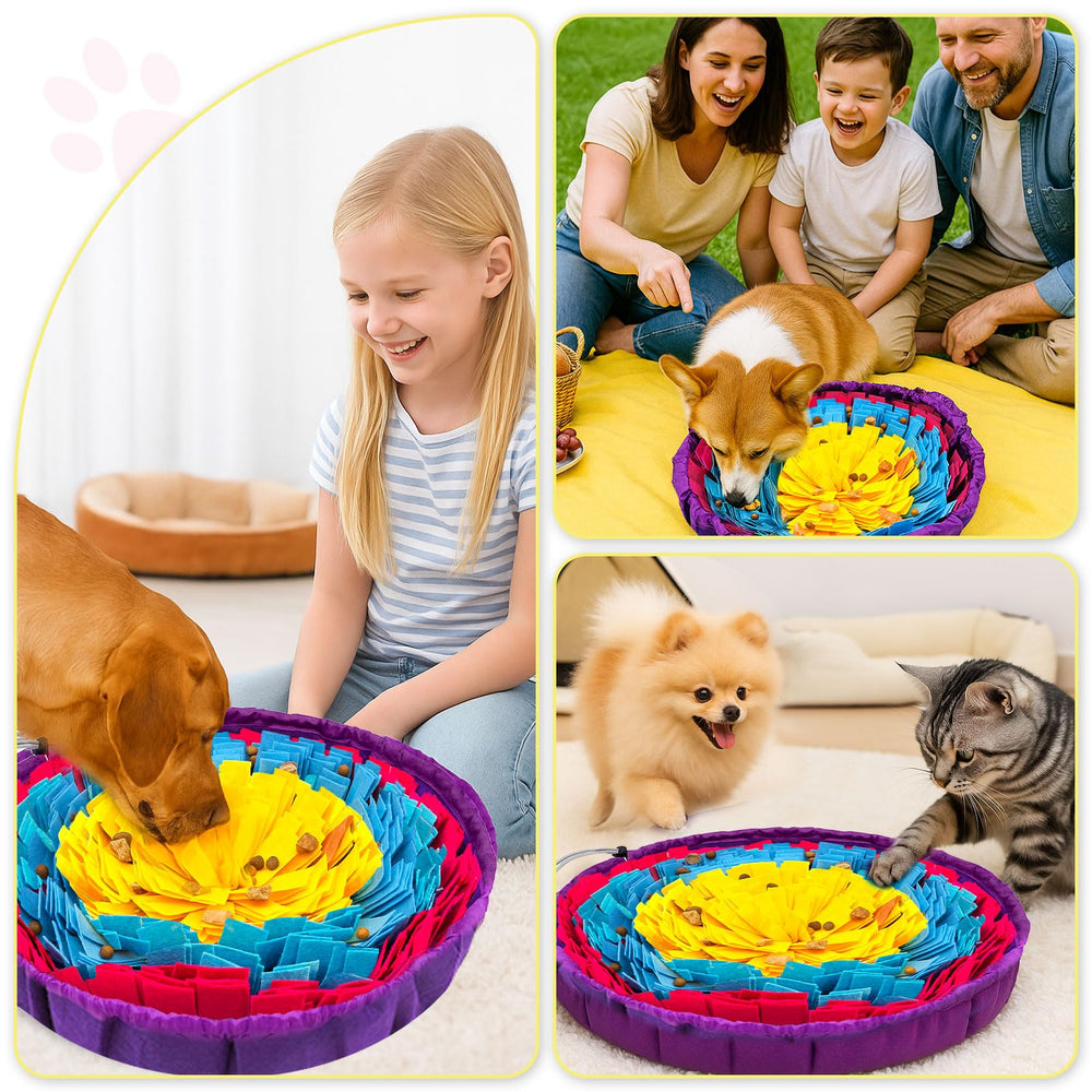 Tapis-snuffle UETZLTB nettoyage-main, entretien facile apres jeux.