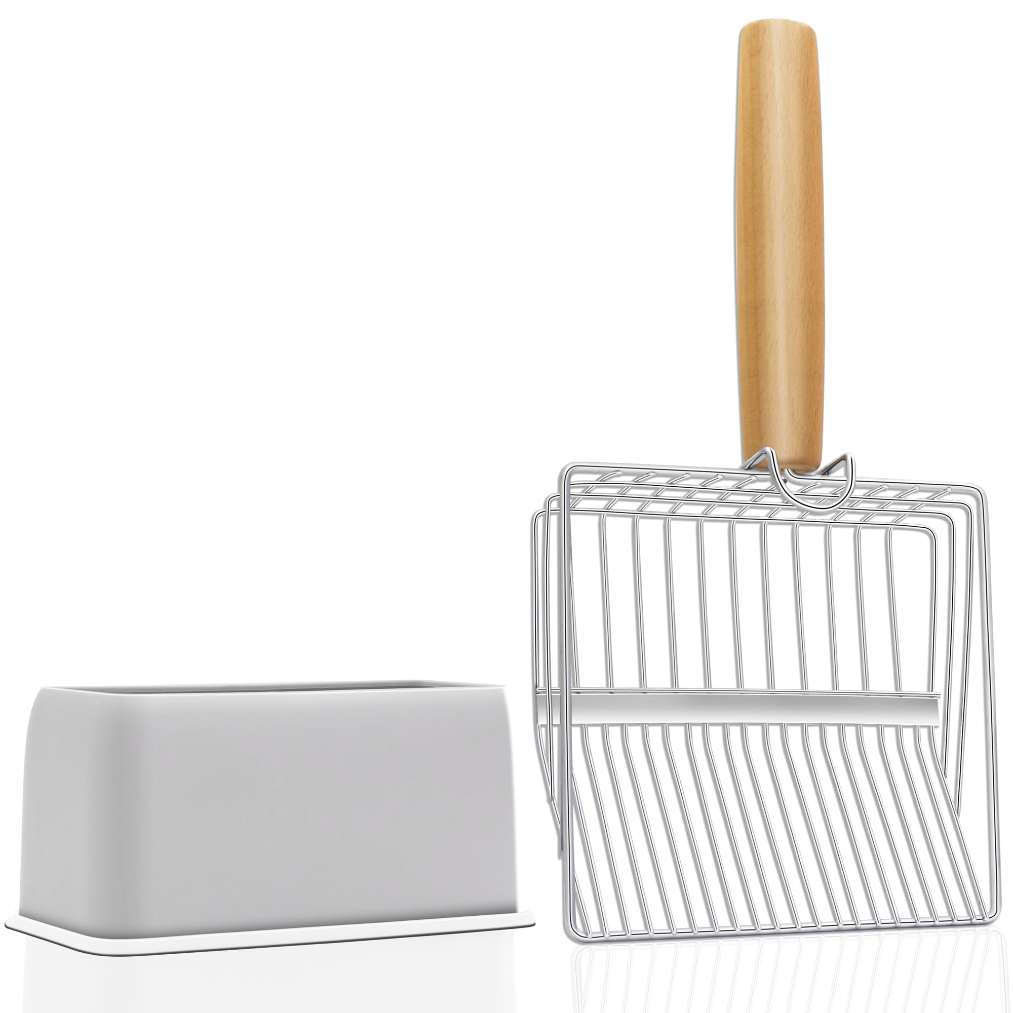 UFECODO Pelle-litiere-tamis-rapide, tamisage efficace et propre.