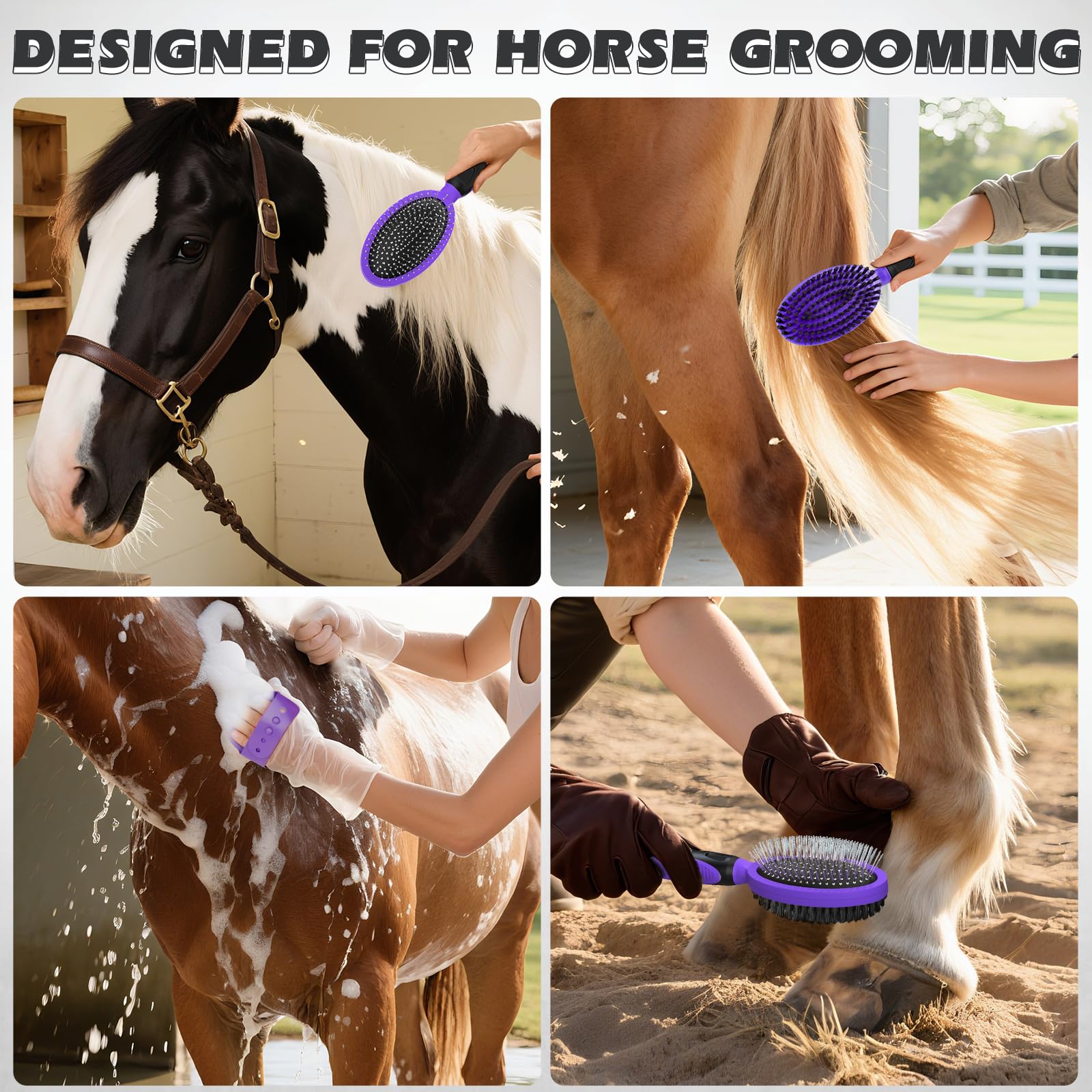 UGNEL brosse deshedding-poils élimine les poils morts sans agresser la peau.