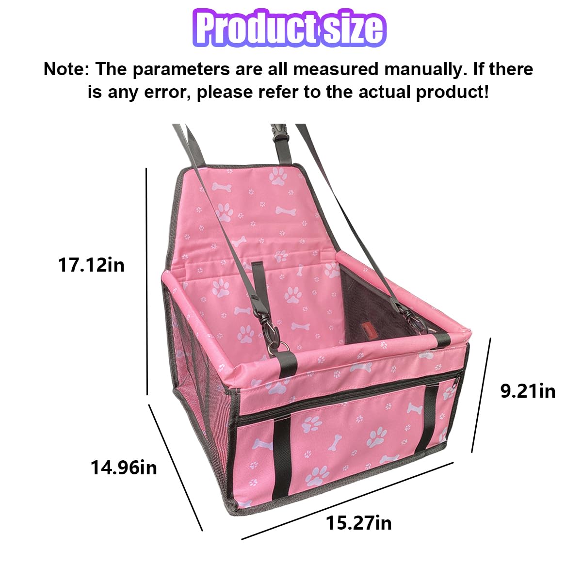 UHANBUT support PVC stable assure un maintien sûr pendant le trajet.