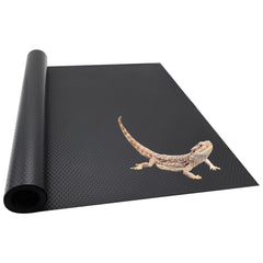Tapis Uigidori noir 17,7 x 78,7 po, facile à couper