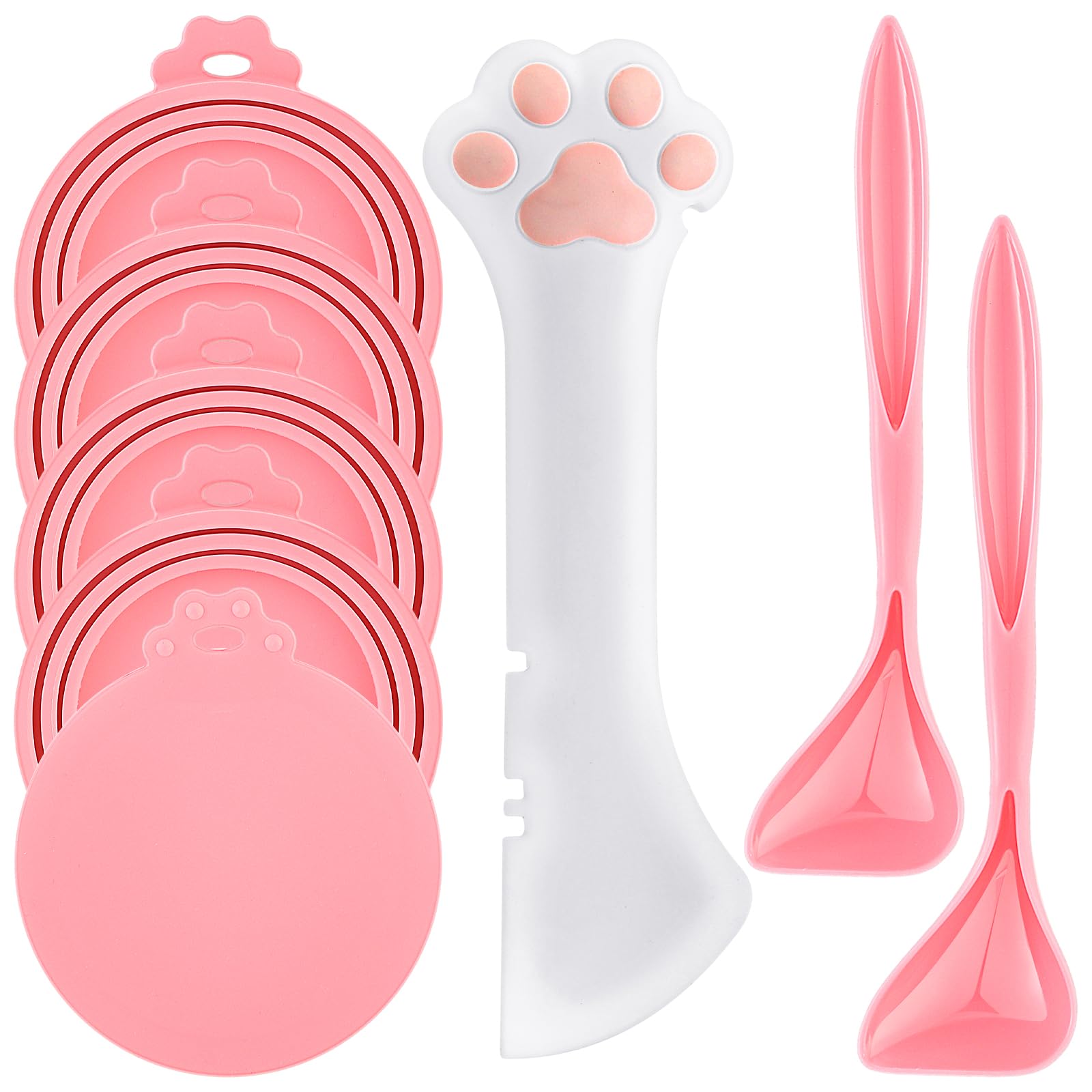 Uiifan: ensemble de couvercles silicone pour boîtes alimentaires animaux, garde la fraîcheur.