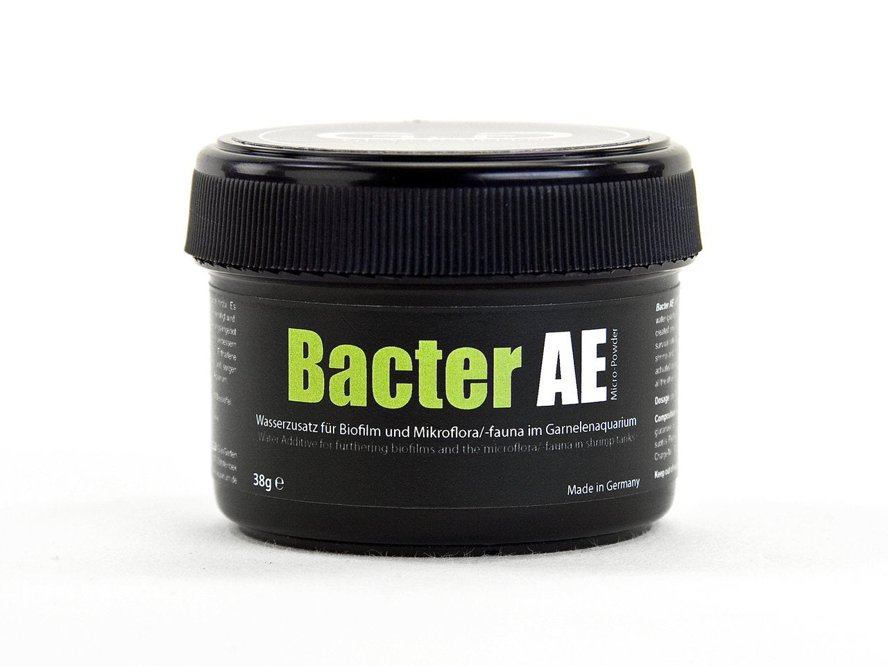 UINCLU GlasGarten Bacter AE Shrimp: soutien de la qualité d’eau et du bien-être des crevettes.