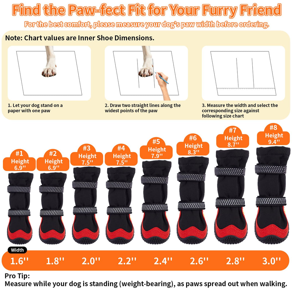 UIQELYS bottes imperméables pour neige et boue, pattes propres lors de promenades.