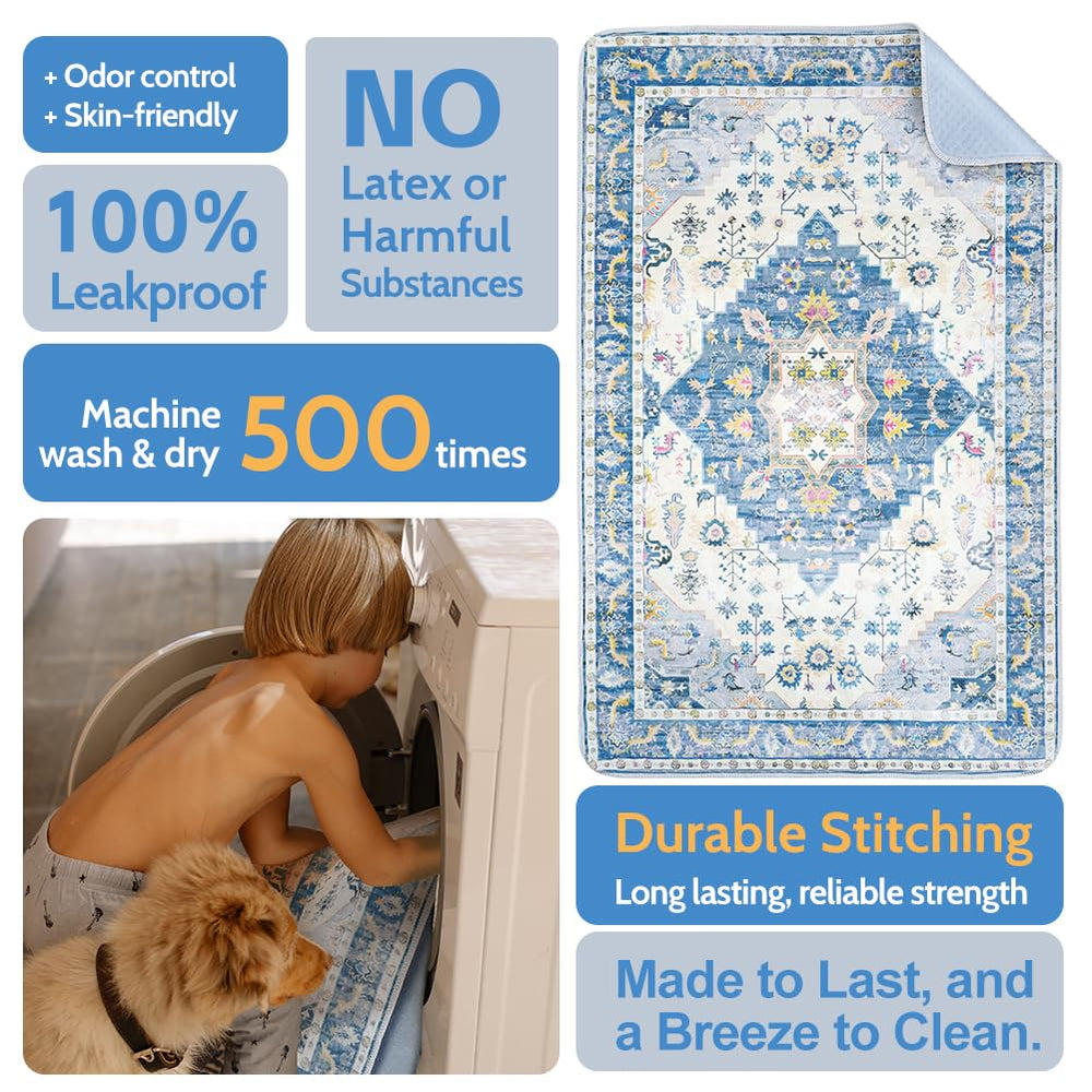 ULIGOTA tapis-pipi avec flanelle douce: confort pour votre chien
