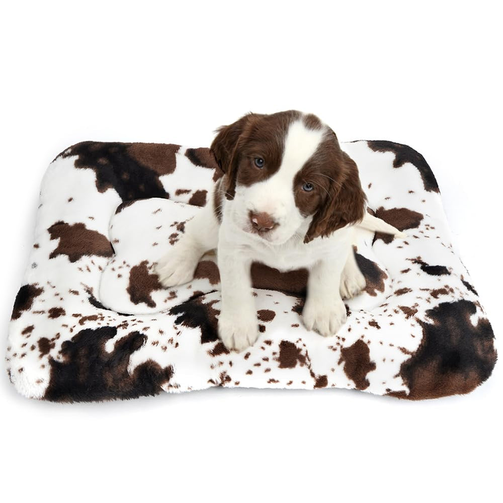 ULIGOTA coussin chien doux dans cage, confort chaleureux pour les siestes.