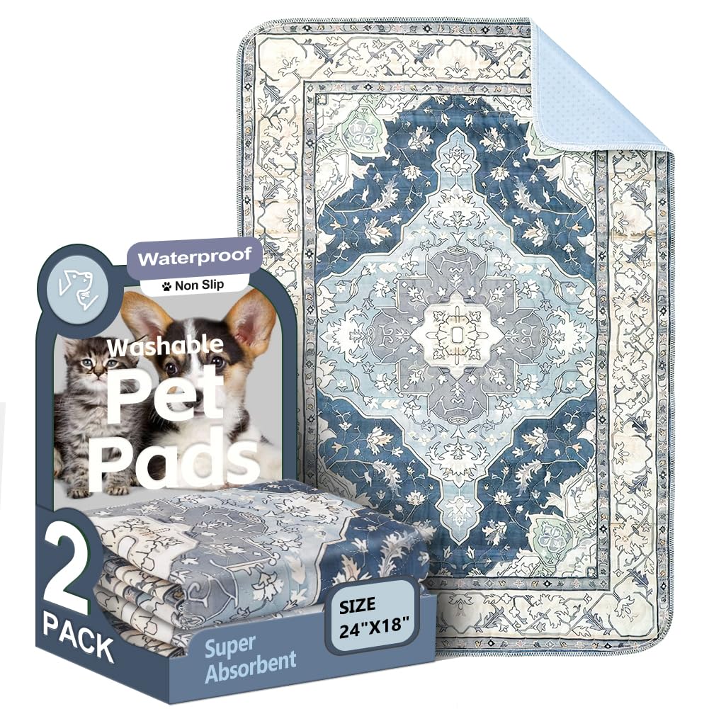 ULIGOTA tapis absorbant navy protege rapidement les sols et meubles.