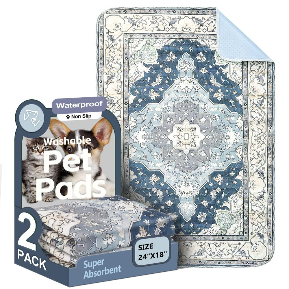 ULIGOTA tapis absorbant navy protege rapidement les sols et meubles.