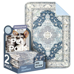 ULIGOTA tapis absorbant navy protege rapidement les sols et meubles.