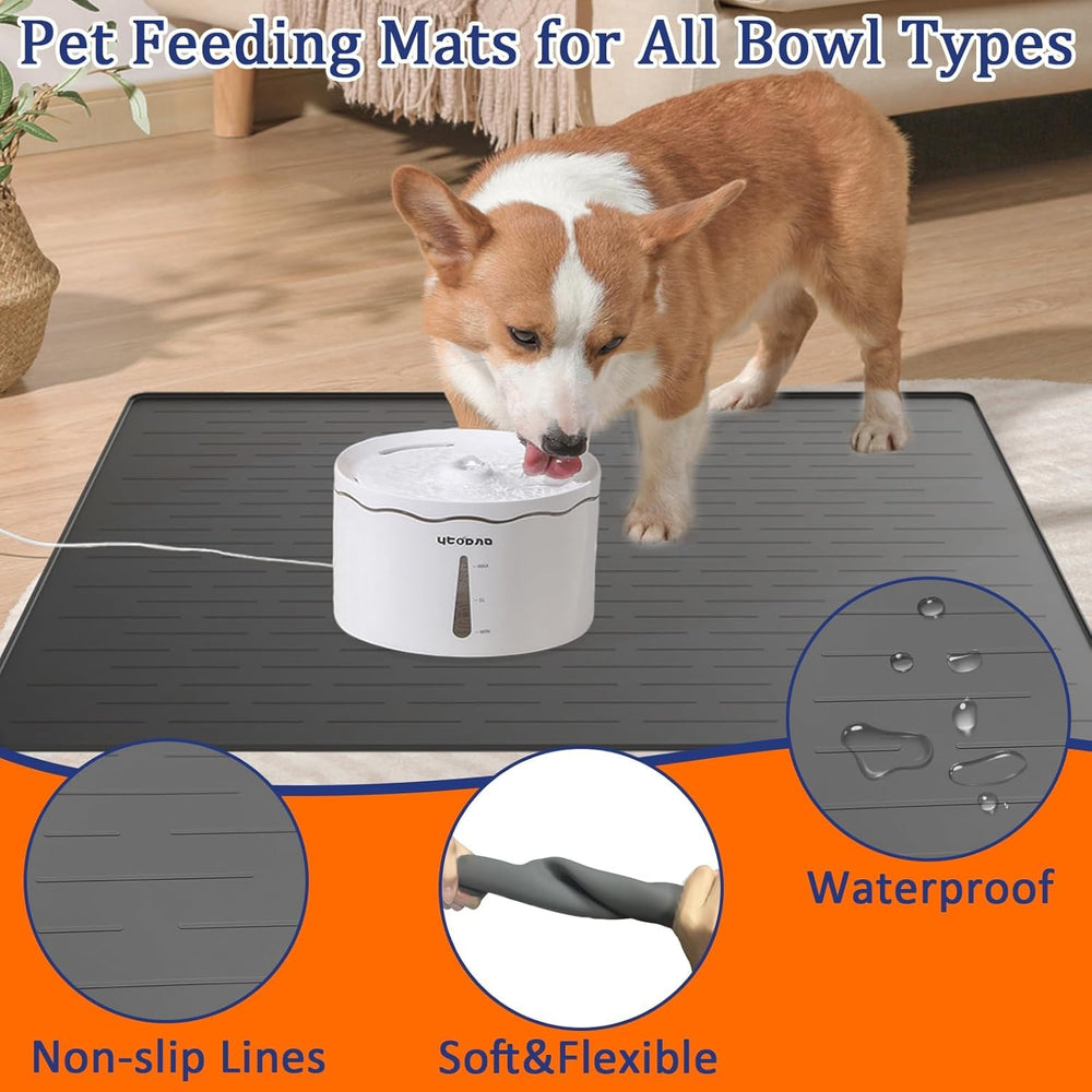 Ultibe tapis silicone sans BPA durable et sûr pour animaux