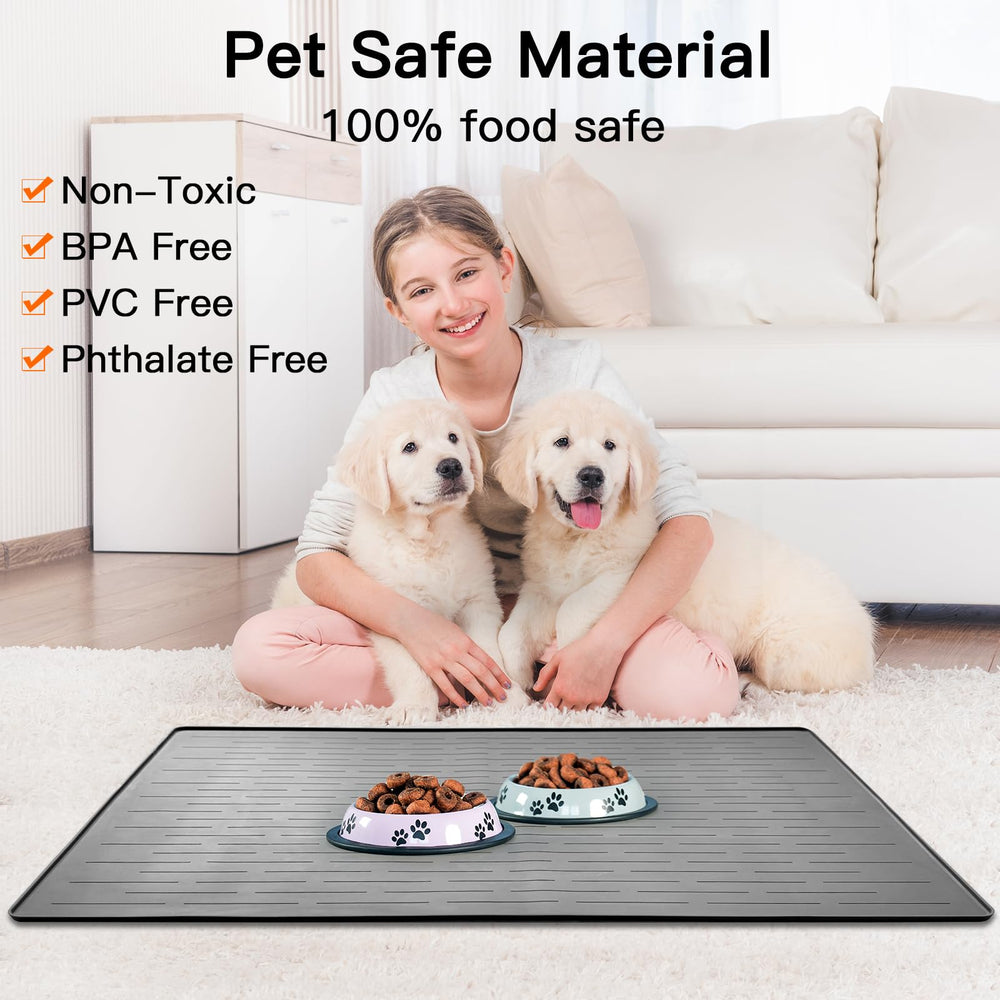 Ultibe tapis silicone facile à nettoyer et pliable après repas.