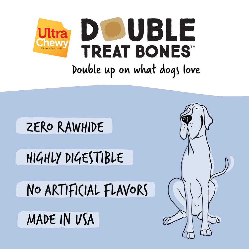 Ultra Chewy os double trait banane-yogourt, texture croquante et centre moelleux.