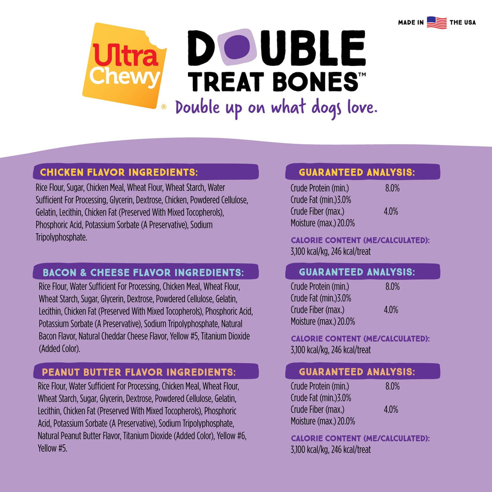 Ultra Chewy conçu-pour-mastiqueurs-intenses: résistance adaptée pour mors actifs.