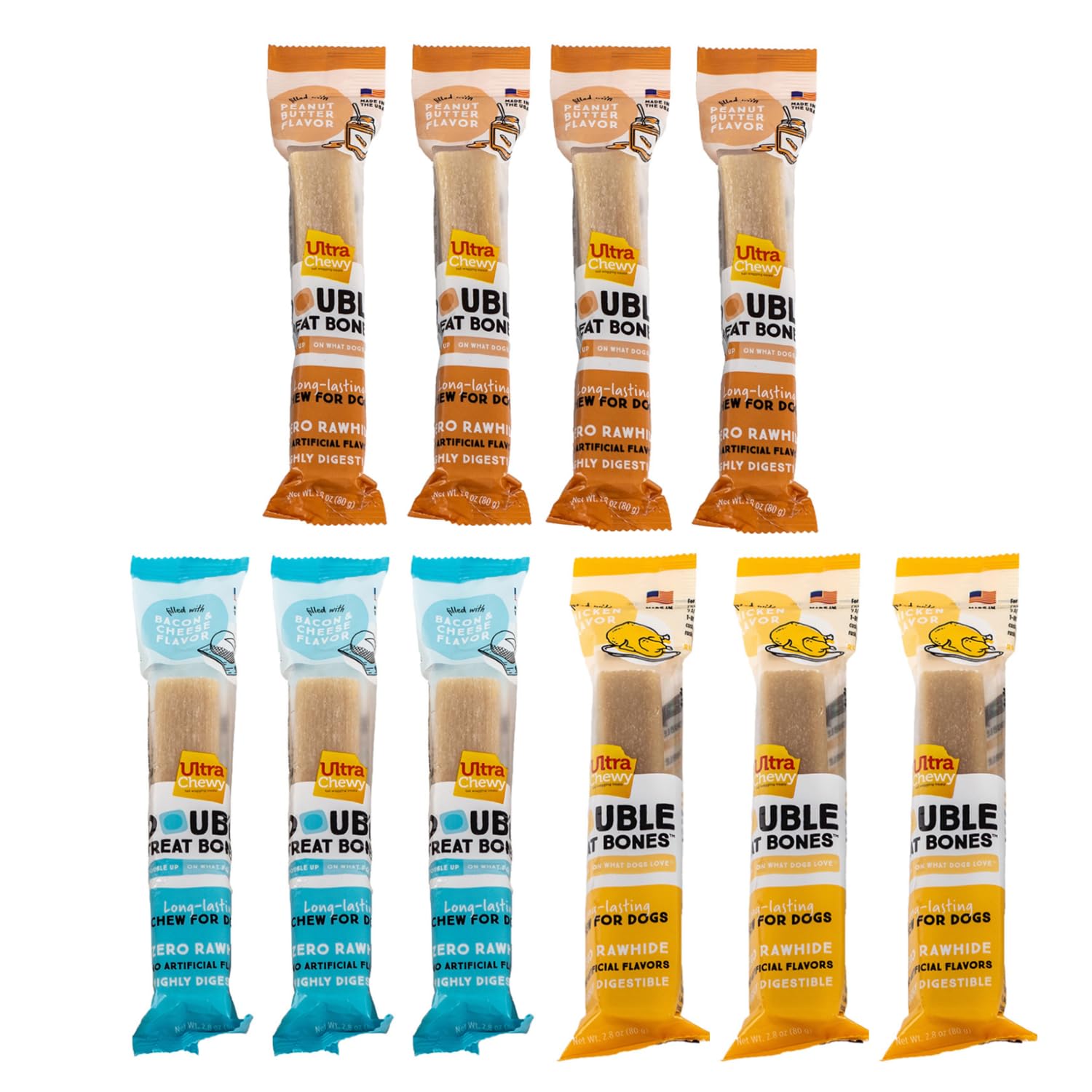 Ultra Chewy emballage-produit: pratique pour récompenser lors de l'entraînement.