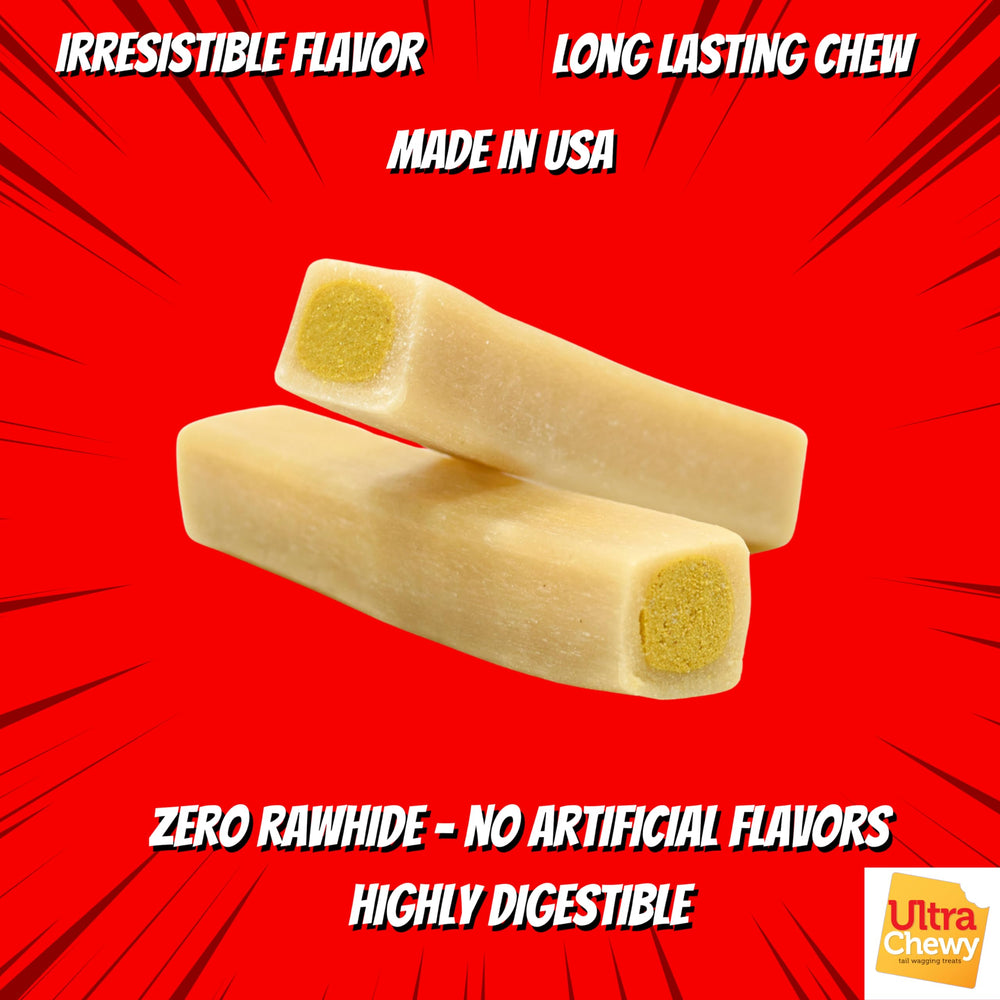 Ultra Chewy Favorites emballage USA: produit fabriqué aux Etats-Unis.