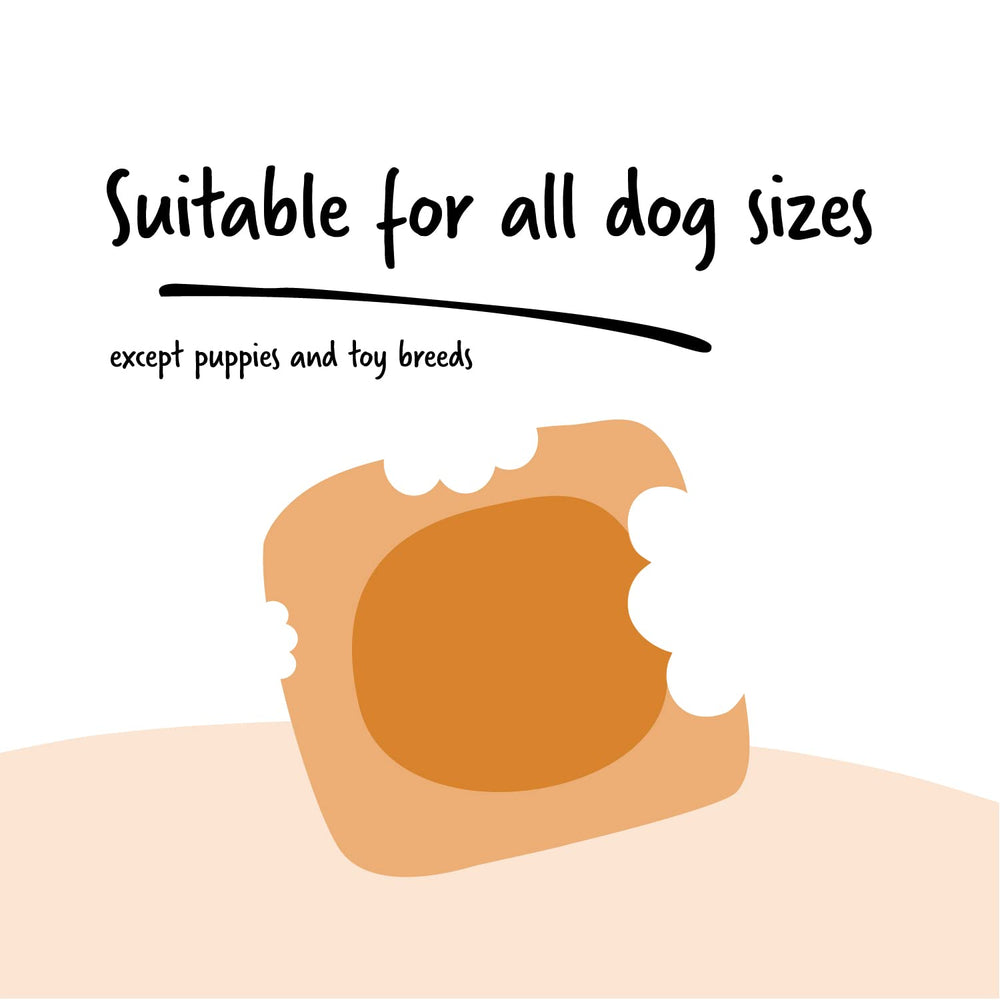 Ultra Chewy Os Double Fr adapté aux chiens de grandes et petites races.