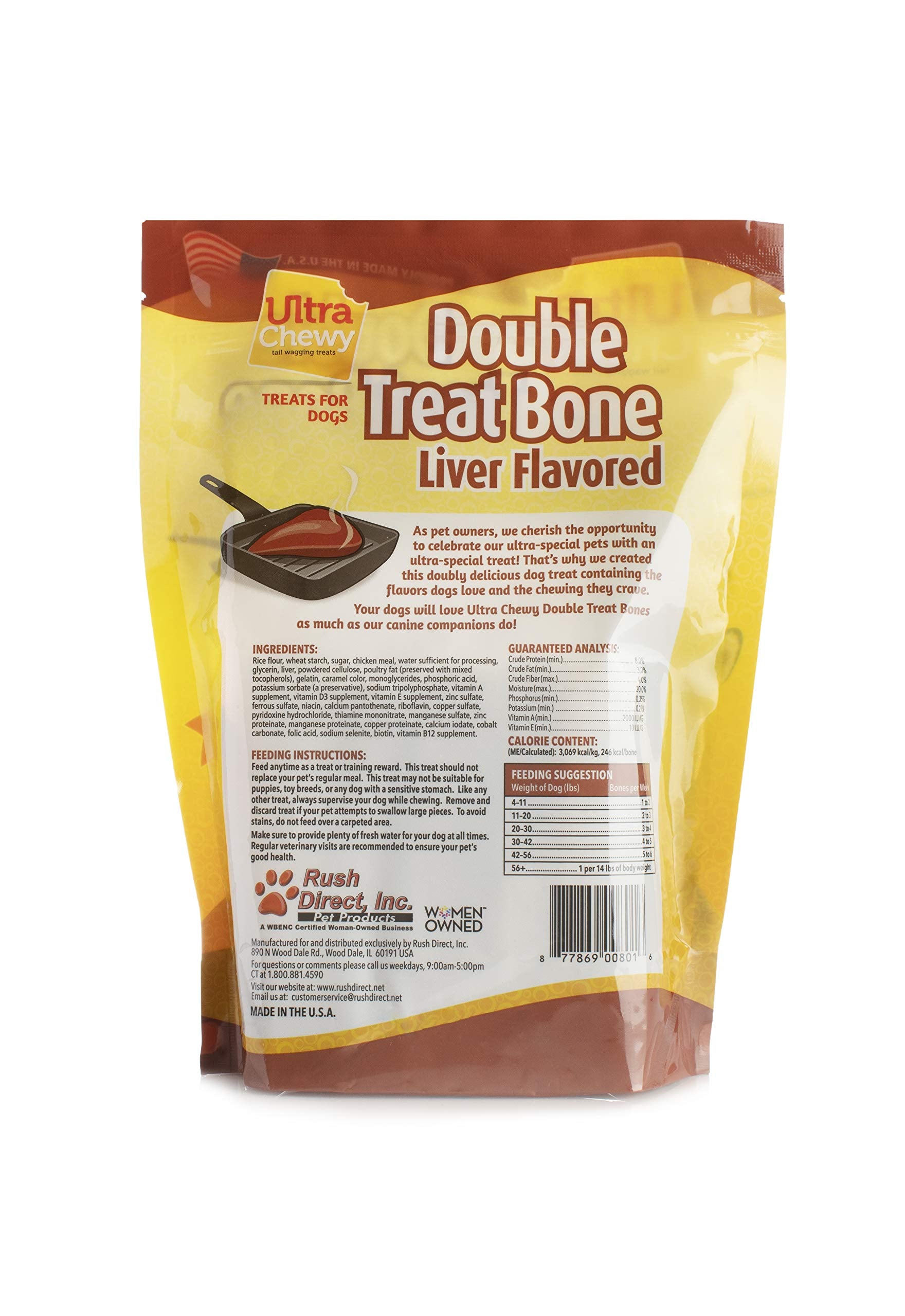 Ultra Chewy os double friandises: parfait comme snack post‑promenade