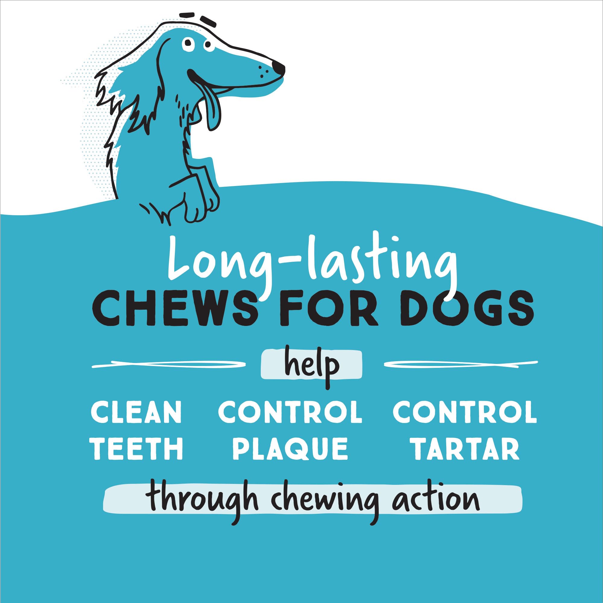 Ultra Chewy Double Treat Bones emballage poulet, saveur alléchante pour chiens