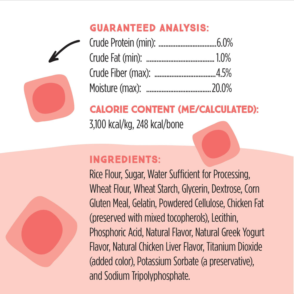 Ultra Chewy Os Double Treat: fabriqué aux États‑Unis pour une qualité maîtrisée.
