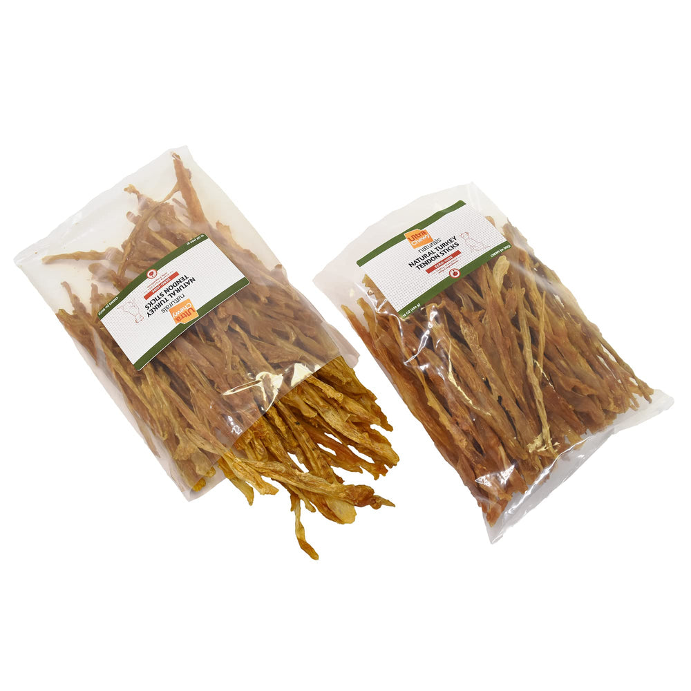 Ultra Chewy tendon de dinde - duree prolongee pour stimulation et divertissement.