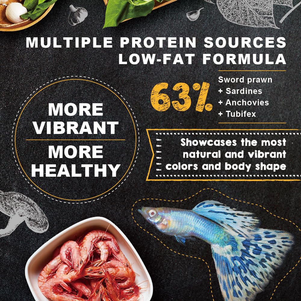 Ultra Fresh Apex Guppy – ingrédients naturels pour une nutrition complète