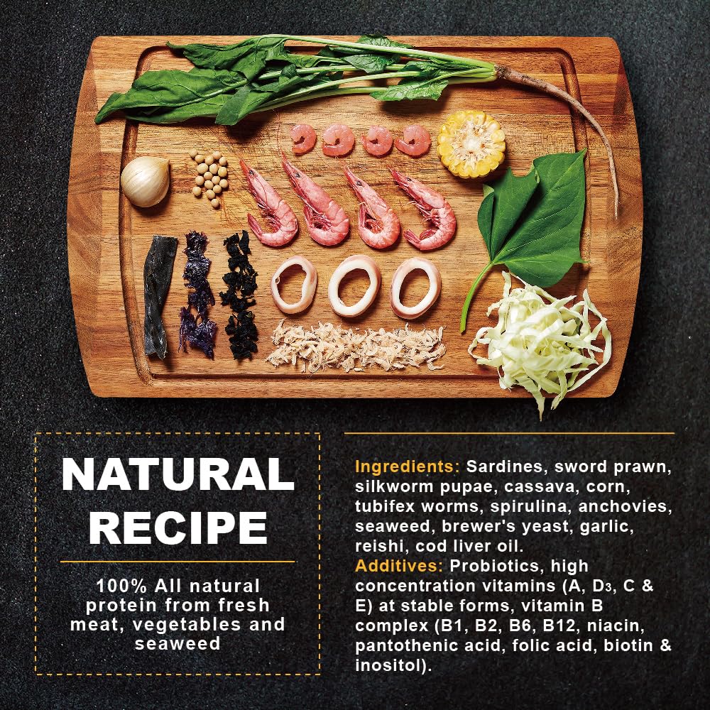 Ultra Fresh Apex Guppy – saveur crevettes sauvages pour l appétit élevé