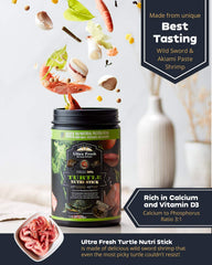 Ultra Fresh Bâton Nutri Tortue ingrédients-naturels assurent une alimentation naturelle et saine.
