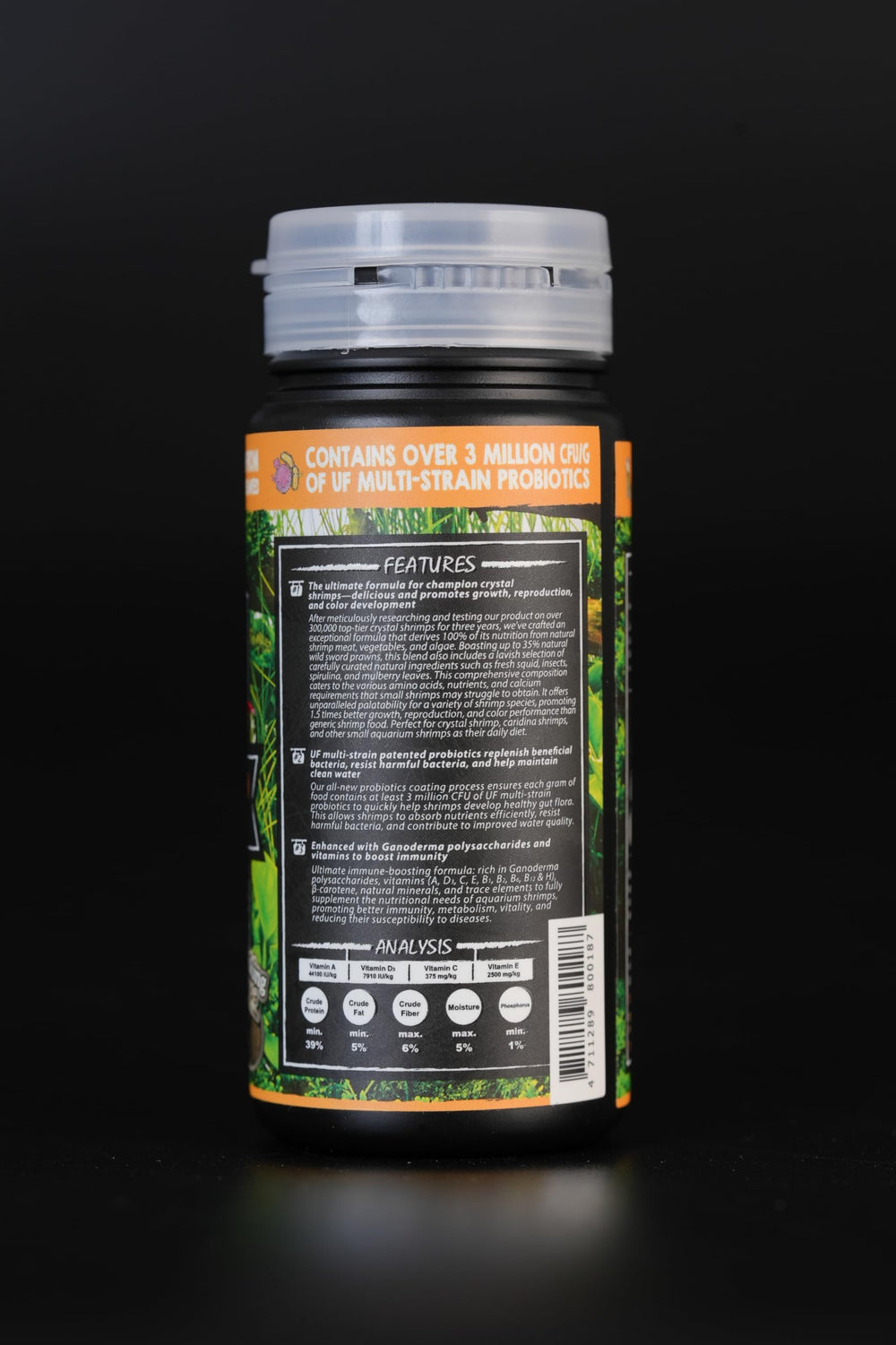 Ultra Fresh : images des feuilles de mûrier et spiruline utilisées.
