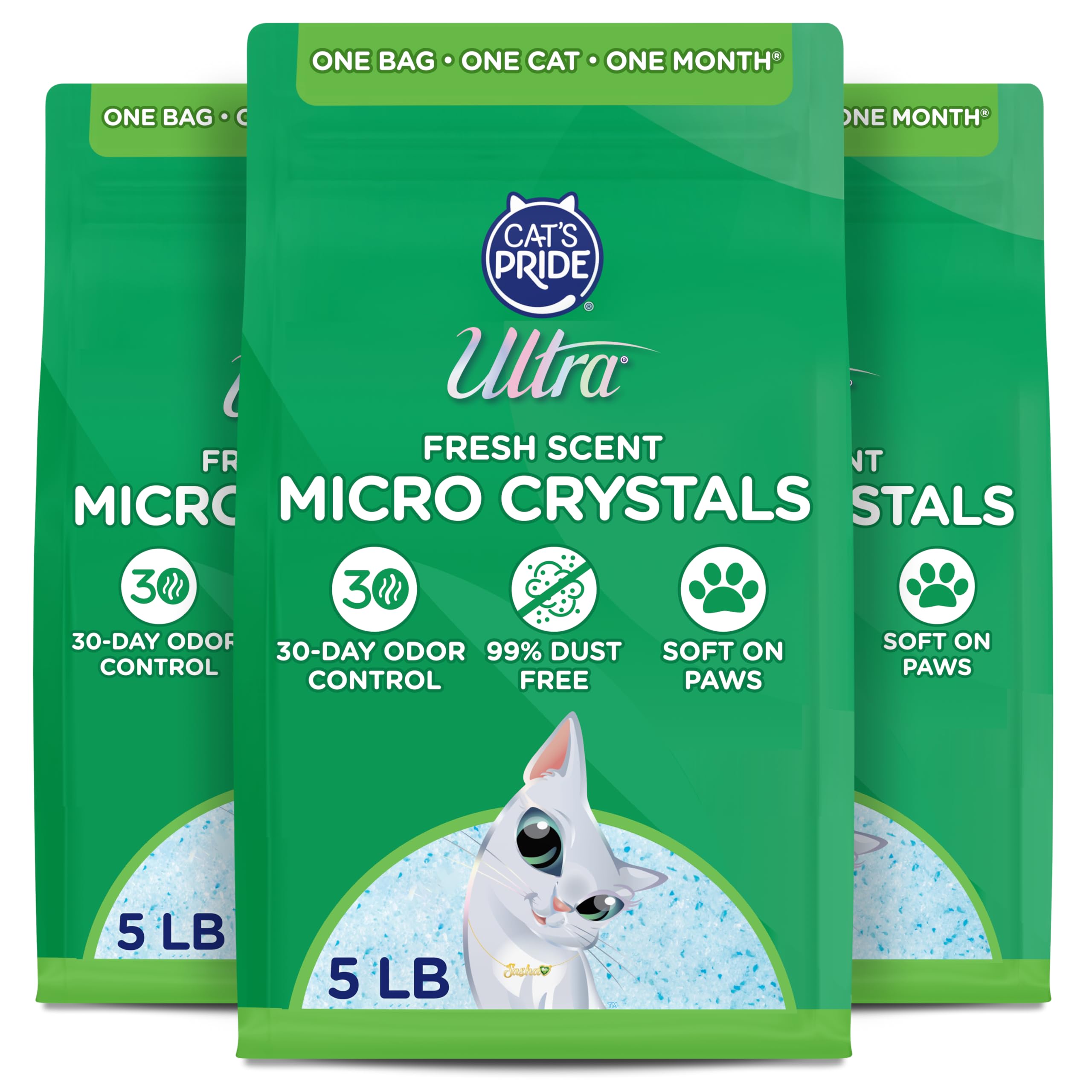 ULTRA Ultra Fresh: cristaux silice douceur pour les pattes, confort au quotidien
