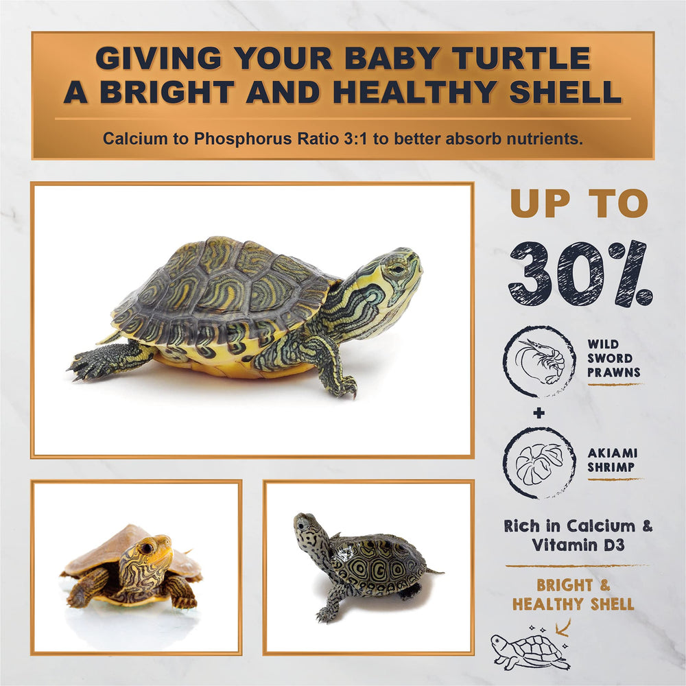 ultra fresh nourriture tortue bebe en eau claire: meilleure digestion et absorption