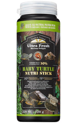 Ultra Fresh Nourriture flottante tortues crevette-sabre pour stimuler l'appetit et la croissance.