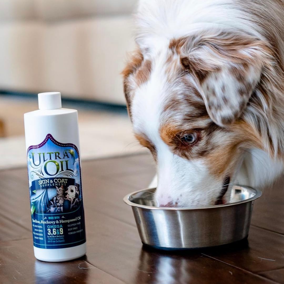 Ultra Oil – ingrédients naturels oméga pour peau et pelage