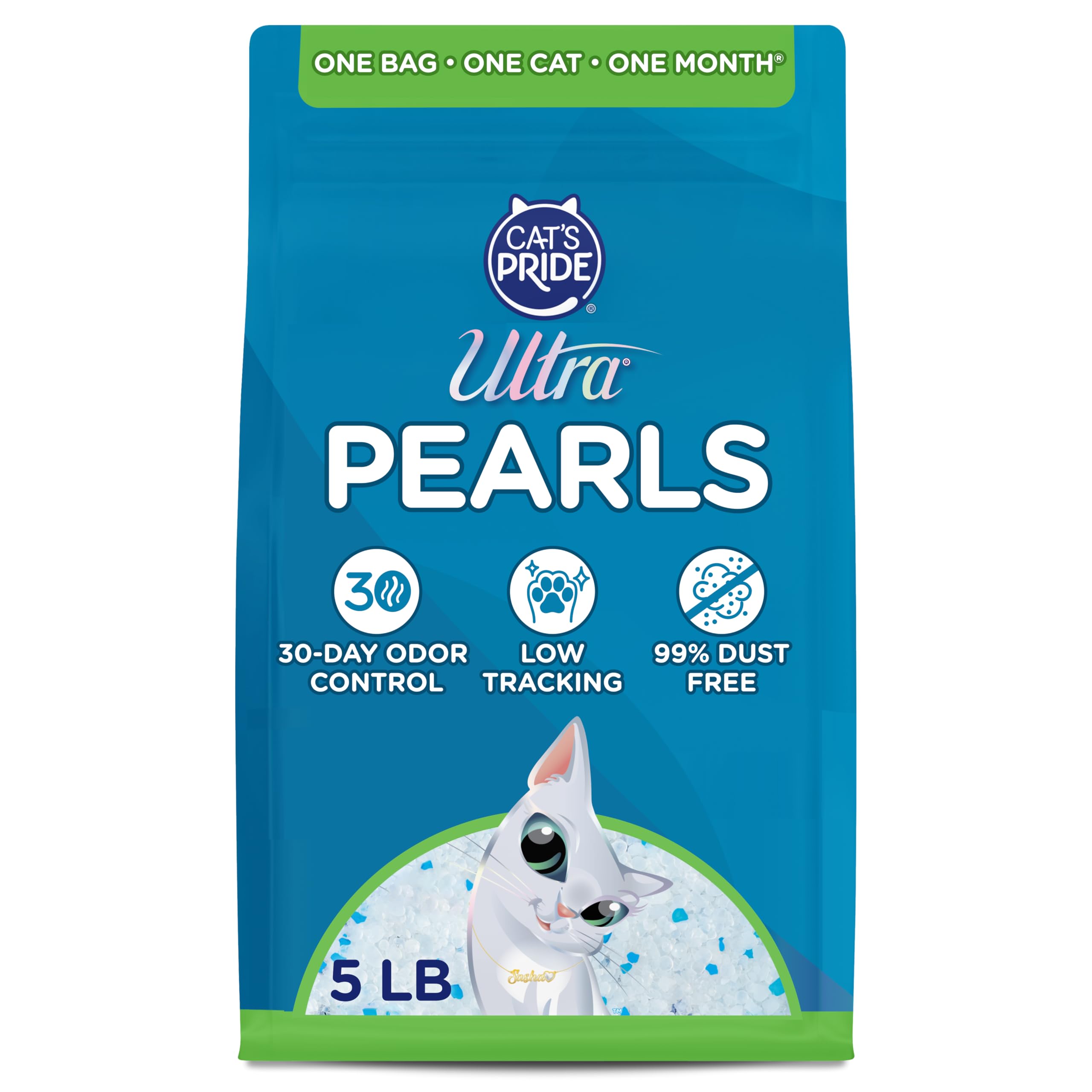 ULTRA Pearls granules-silice-absorption: absorption rapide et faible poussière.