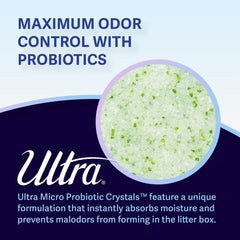 ULTRA cristaux probiotiques, réduction des odeurs grâce à l’action probiotiques.