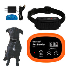 UltraCrab barrière intérieure pour chien, installation sans fil en démonstration