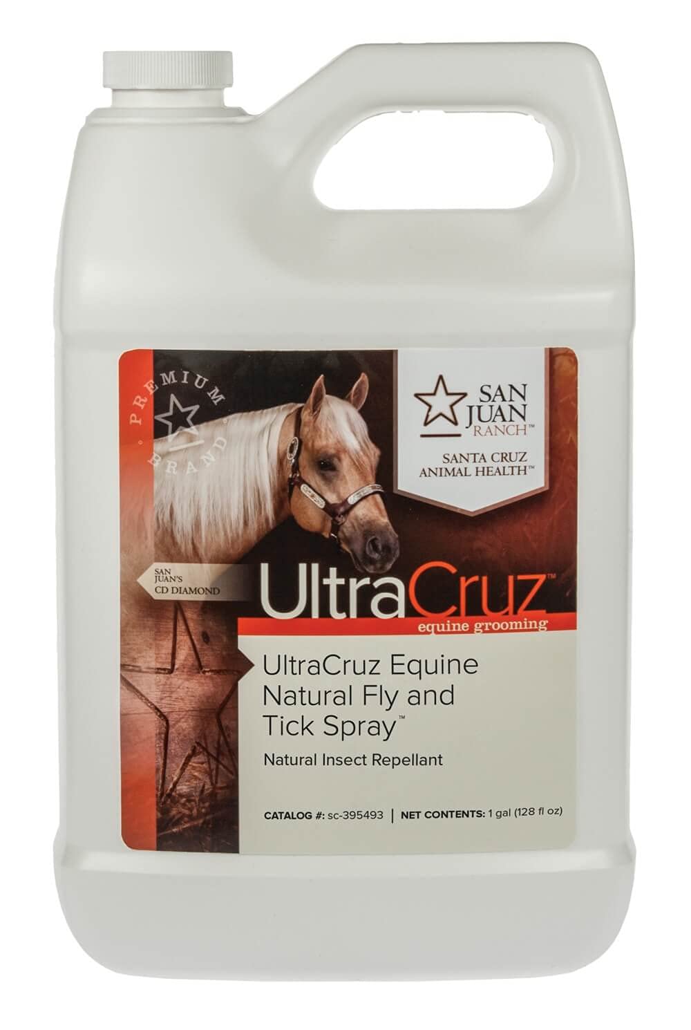UltraCruz repulsif insectes – bouteille prête à l’emploi pour chevaux