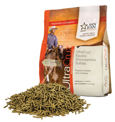 UltraCruz Glucosamine Sulfate pellets en bouteille, soutien potentiel des articulations.