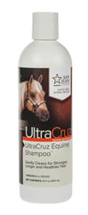 UltraCruz Shampoing Équin Poil Brillance : pelage éclatant et hydraté après lavage.