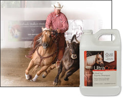 UltraCruz Shampoing équin: équilibre protéines-humidité pour cheveux plus forts