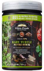Ultra Fresh – emballage pratique du Nutri Stick pour tortues bébé.