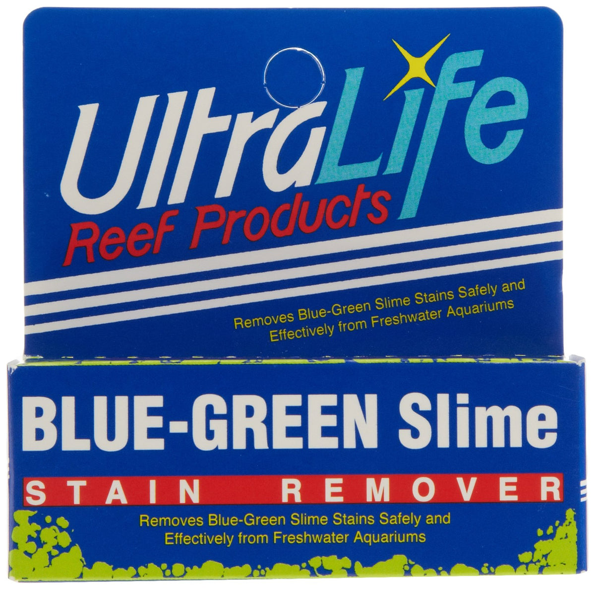 Ultralife éliminateur d'algue bleu-vert – bouteille facilitant le nettoyage de votre bac.