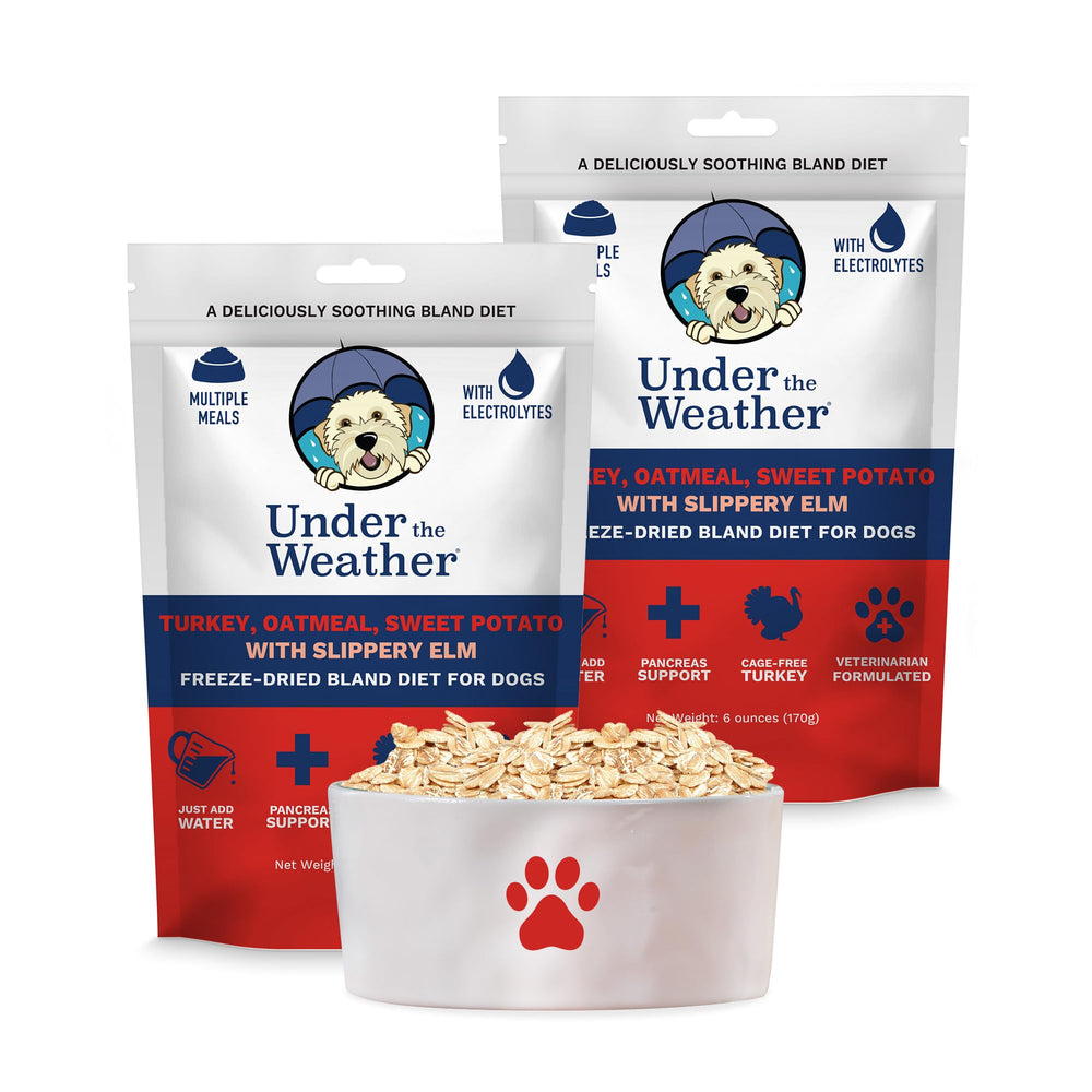 Under the Weather Bland Diet pour chien: emballage 2x6 onces, pratique et facile à stocker