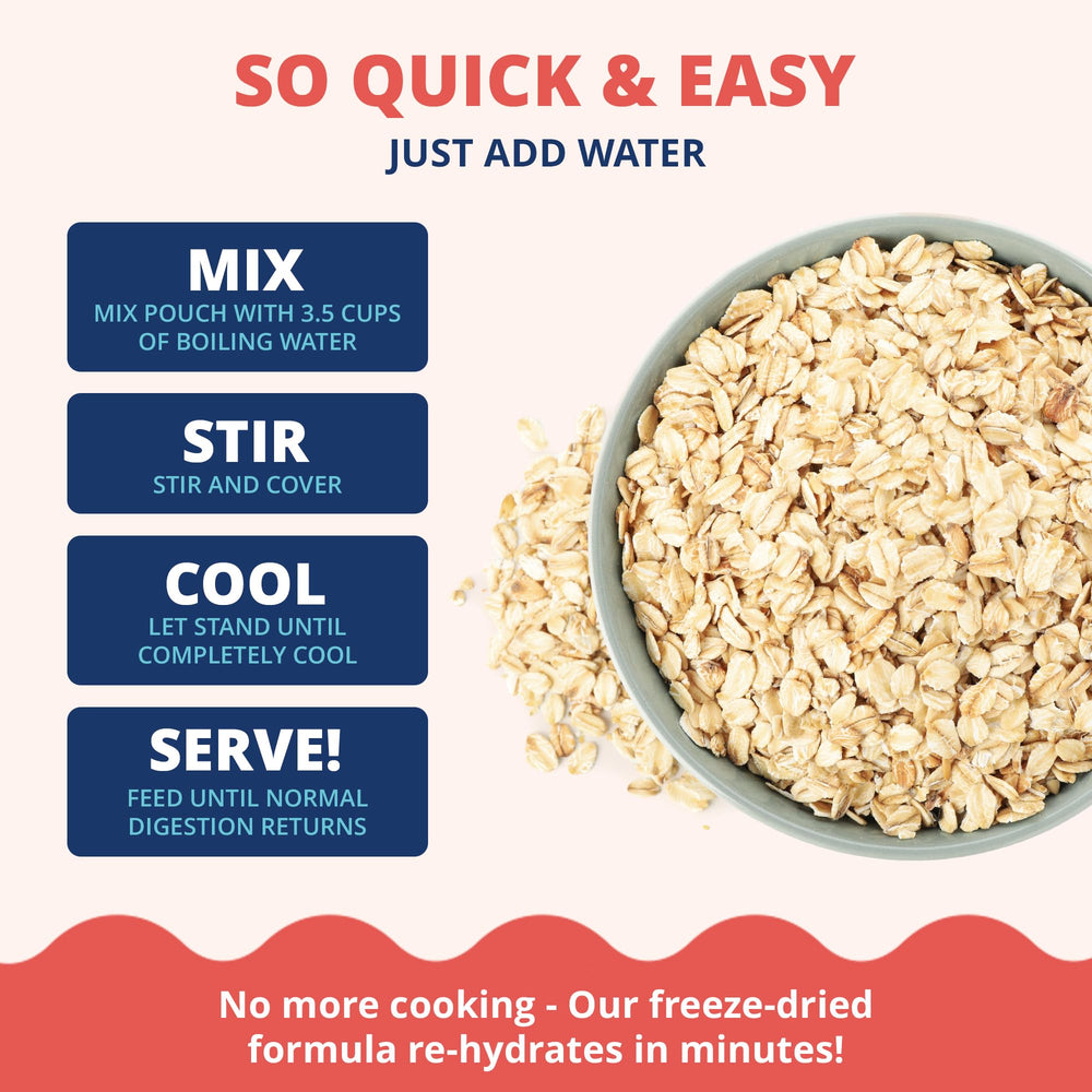 Under the Weather Bland Diet formule approuvée par véto et ingrédients simples