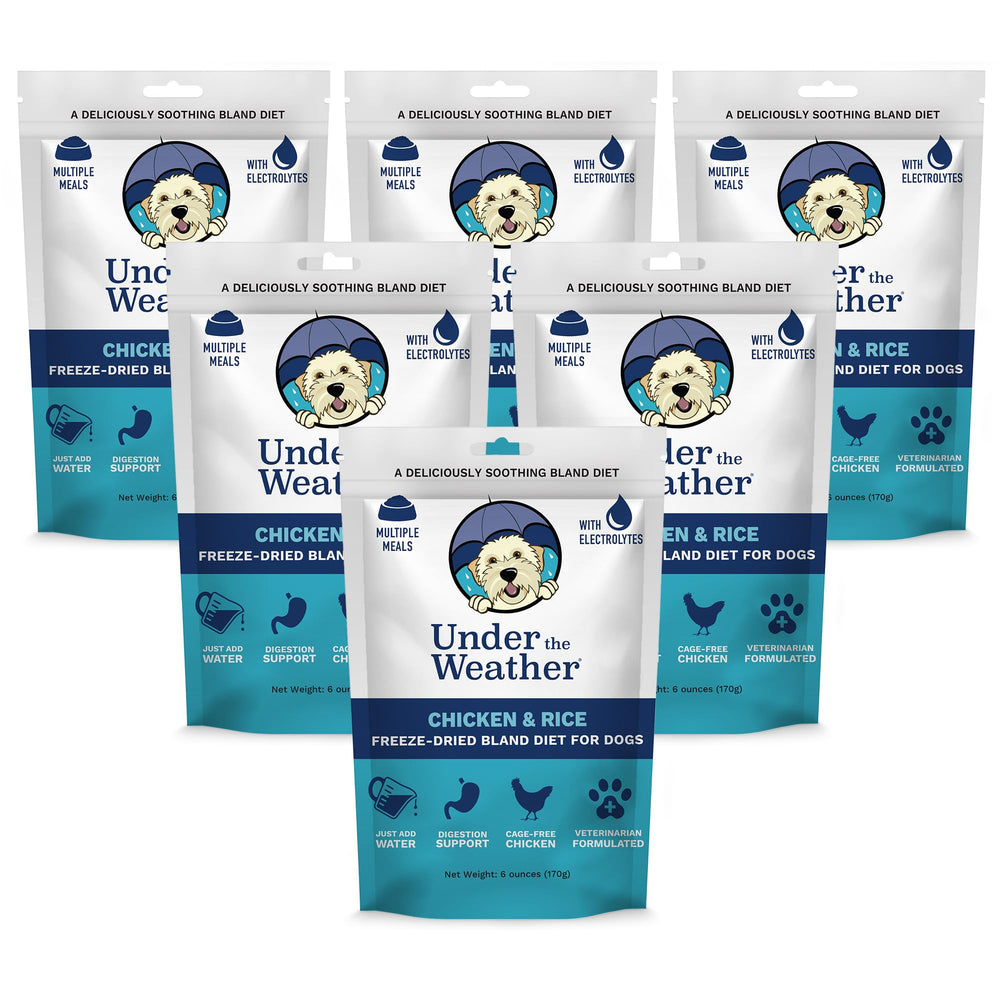 Under the Weather Diète pour chien – emballage pratique et longue conservation