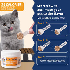 Under the Weather Ready Cal: poudre saveur poulet, favorise l’appétit des chats.