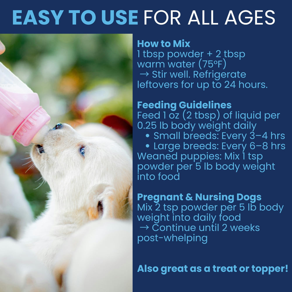 Under the Weather utilisation multi etapes, parfait pour chiots et chiens en croissance