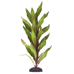 Underwater Treasures Silk Olive Hygro, plante décorative en soie pour un habitat aquatique naturel.