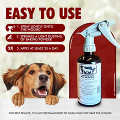 Underwood Spray Soin Plaies Animaux – barrière contre les infections